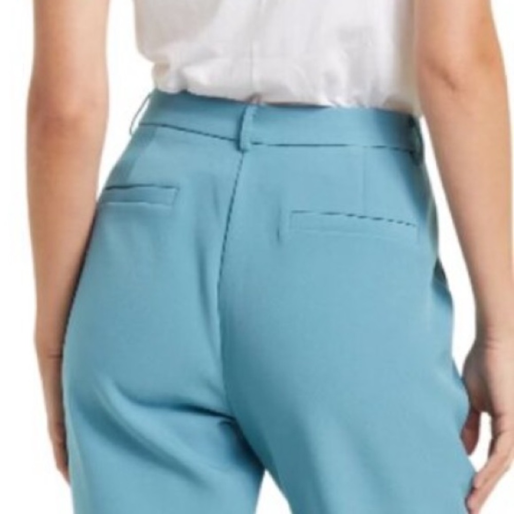 Walter Baker Straight Leg Trousers in Blue - Picture 2 of 6